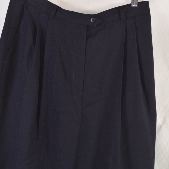 Darl Navy Blue Ralph Lauren SZ 14 100% Wool - Picture 5 of 6